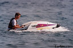 Prince William on a Jet Ski